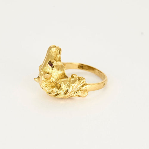 Bague 53.5 Bague or jaune et diamants 58 Facettes BLO0162
