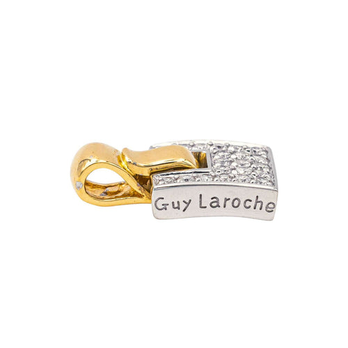 Pendentif Guy Laroche Pendentif  Or blanc, Or jaune Diamant 58 Facettes 4195884RV