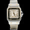 Montre Cartier Montre Santos De Cartier Galbee Pm 58 Facettes MT42136