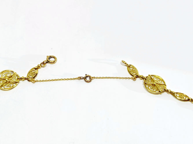 Collier Collier or jaune 58 Facettes