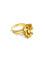 Bague 53.5 Bague Or rose et Citrine 58 Facettes