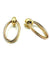 Boucles d'oreilles CARTIER. Boucles d'oreilles vintages 3 ors 18K 58 Facettes