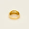 Bague 57 Bague jonc en or jaune 58 Facettes CAN1331X4