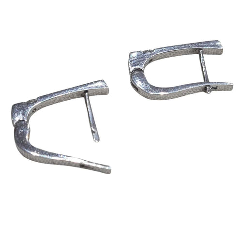 Boucles d'oreilles Boucles d'oreilles en perles vertes de Tahiti, or blanc et diamants 58 Facettes T105