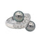 Bague 53 Bague Toi et Moi Or blanc Diamant, Perle 58 Facettes 578034CD