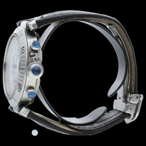 Montre Cartier Montre Pasha Chronograph 58 Facettes MT42513