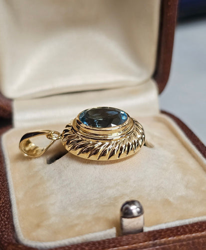 Pendentif Pendentif or jaune Topaze 58 Facettes 530