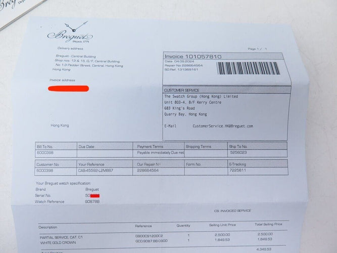 Montre montre BREGUET classique 9087bb 30mm automatique or 18k moonphase 58 Facettes 267444