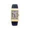 Montre Montre Jaeger Lecoultre or jaune, cuir. 58 Facettes 35126