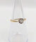 Bague 52 Bague solitaire antique or jaune, diamant taille ancienne 0.14 carat (circa 1900) 58 Facettes A05954