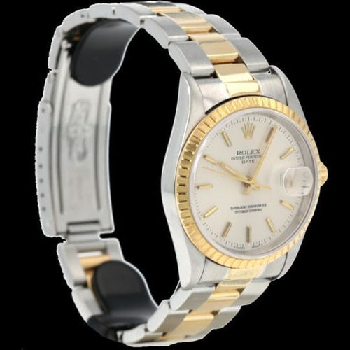 Montre Rolex Montre Date 34 Or Jaune 18K / Acier 58 Facettes MT42286