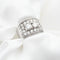 Bague Bague en or blanc sertie de diamants de 1,64 ct 58 Facettes 14564