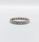 Bague 50.5 Alliance américaine art déco platine et diamants 58 Facettes A05316