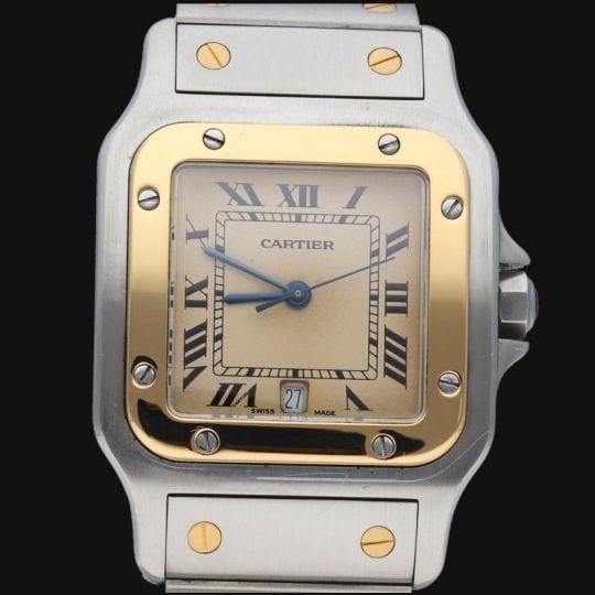 Montre Cartier Montre Santos De Cartier Galbee 58 Facettes MT40291