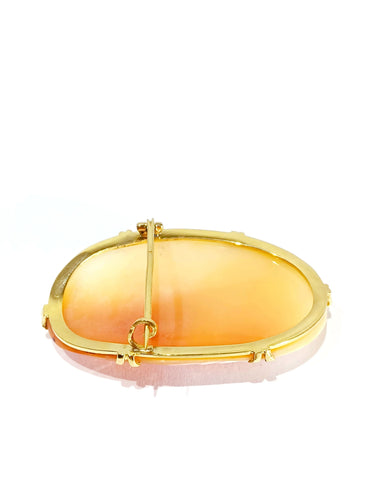 Broche Broche Camée Coquillage Monture or jaune 58 Facettes