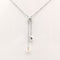 Collier Collier en or blanc 58 Facettes