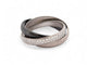 Bague 50 bague CARTIER trinity ceramique diamants pm crb4235400 t50 or blanc 58 Facettes 269669