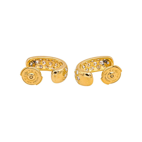 Boucles d'oreilles Boucles d'oreilles Or jaune Diamant 58 Facettes 4798567RV