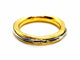 Bague 55 Bague Alliance Or jaune, Or blanc 58 Facettes 1178342CD
