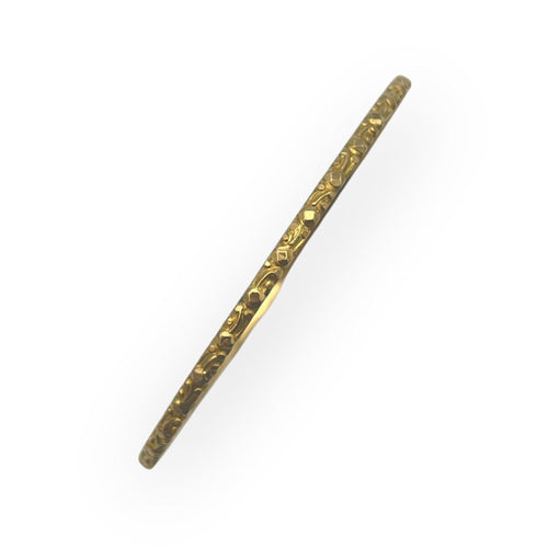 Bracelet Bracelet jonc or jaune à motif 58 Facettes 149057688