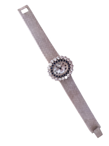 Montre Montre joaillerie or blanc diamants 58 Facettes LUZ-1625