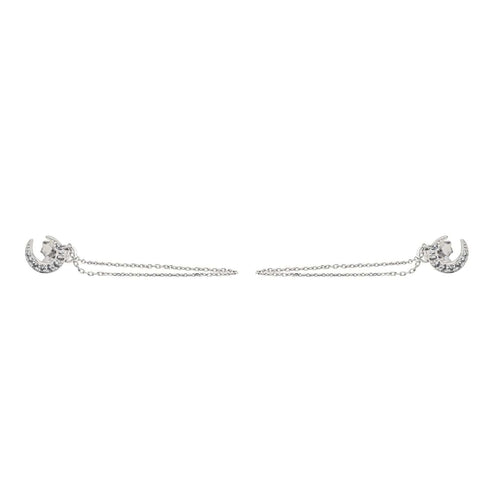 Boucles d'oreilles Boucles d'oreilles Puces Or blanc Diamant 58 Facettes 3145034CN