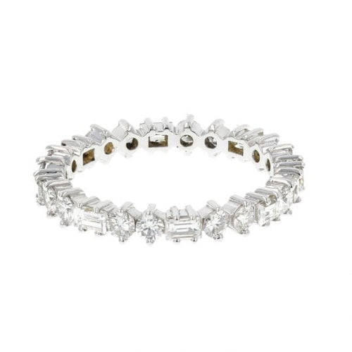 Bague Alliance Diamants 58 Facettes 4308