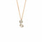 Collier COLLIER OR ROSE 2 DIAMANTS 0,15ct 58 Facettes M8927