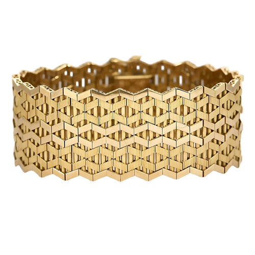 Bracelet Bracelet en Or jaune 18k 58 Facettes FON2151