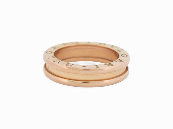 Bague 49 bague BULGARI b.zero1 336003 t49 en or rose 18k  ecrin 58 Facettes 271100
