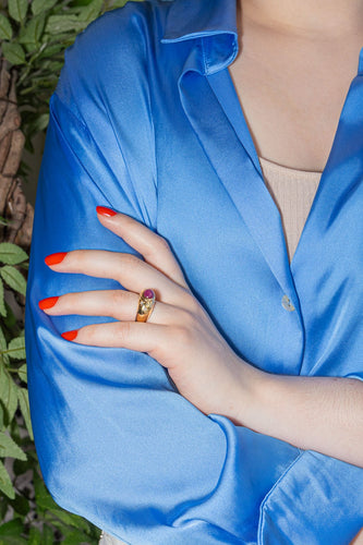 Bague 52 Bague  Or jaune Rubis, Diamant 58 Facettes 3954561RV