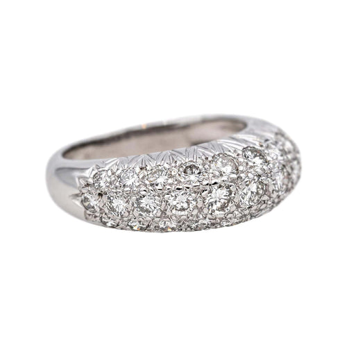 Bague 51 Bague Or blanc Diamant 58 Facettes 4324638CN