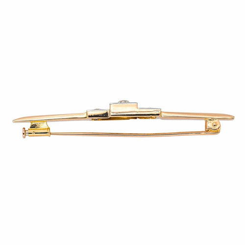 Broche Or rose, Or blanc Diamant 58 Facettes 4445943CN