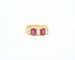 Bague Bague en or jaune avec rubis et diamants 58 Facettes 9879