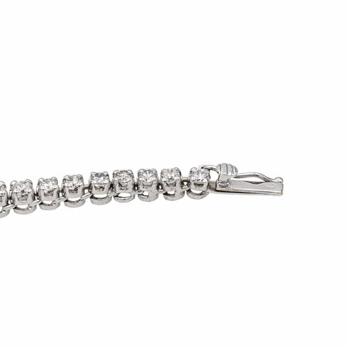 Bracelet Bracelet Rivière Or blanc Diamant 58 Facettes 3394074CN