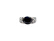 Bague 54 bague MAUBOUSSIN nuit d'amour 54 or blanc saphir & diamants + boite 58 Facettes 266985