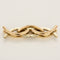 BULGARI - Two articulated three-gold rings 