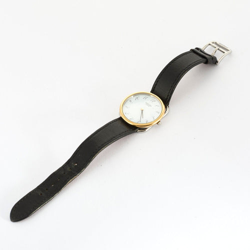 Montre HERMES - Montre Arceau - Plaqué or et acier 58 Facettes