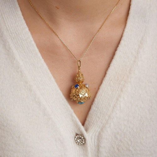 Pendentif Pendentif lanterne Or jaune 58 Facettes