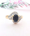 Bague Bague Saphir Diamants Or 18 K 58 Facettes AA 1548