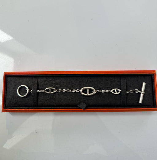 Bracelet HERMÈS - Bracelet Farandole en argent massif 58 Facettes