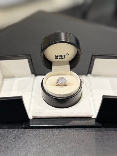 Bague MontBlanc - Bague « La Dame Blanche » Or blanc et diamants 58 Facettes 1.0001961/1