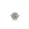 Bague Bague Marguerite Or Blanc Diamants 58 Facettes 1.0000304/2