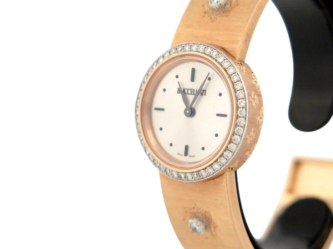 Montre montre BUCCELLATI macri wauldg015795 24 mm quartz or jaune 18k diamants 58 Facettes 267443