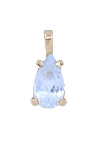 Pendentif PENDENTIF AIGUE-MARINE 58 Facettes 082511