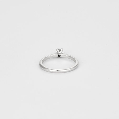 Bague Solitaire or blanc Diamant 58 Facettes LP1068/12