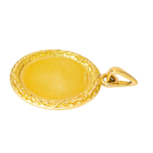 Pendentif Augis  Pendentif  Médaille   Or jaune Diamant, Rubis 58 Facettes 4418511CN
