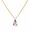 Collier Collier  Pendentif Or jaune Améthyste 58 Facettes 4282981CN
