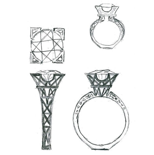 Bague 53.5 TOURNAIRE Paris - Bague French Kiss or blanc, topaze bleue. 58 Facettes 123577.8