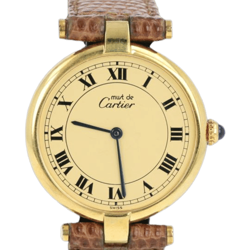 Cartier Sat Must De Cartier Pozlaćeni srebro 